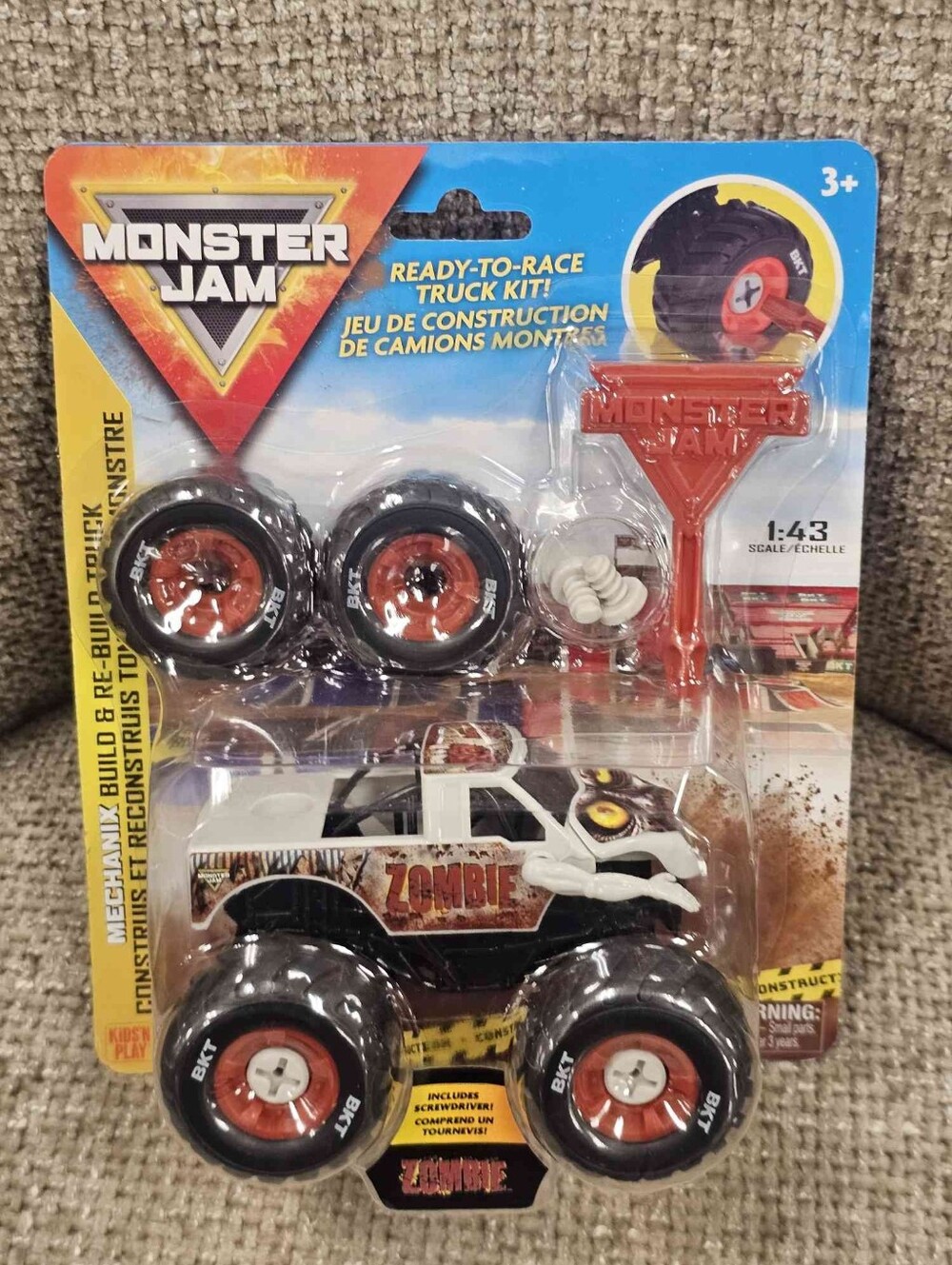Monster Jam Zombie Ready To Race Truck Kit